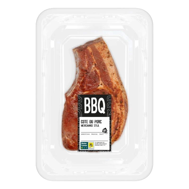 BBQ cote du porc Mexicaanse stijl