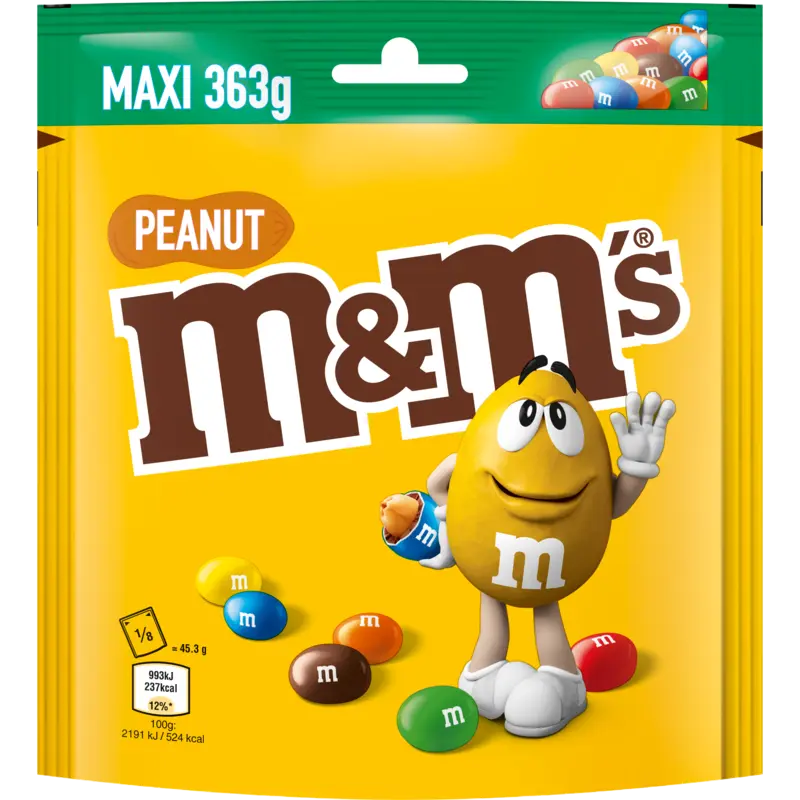 M&M'S Pinda chocolade maxi