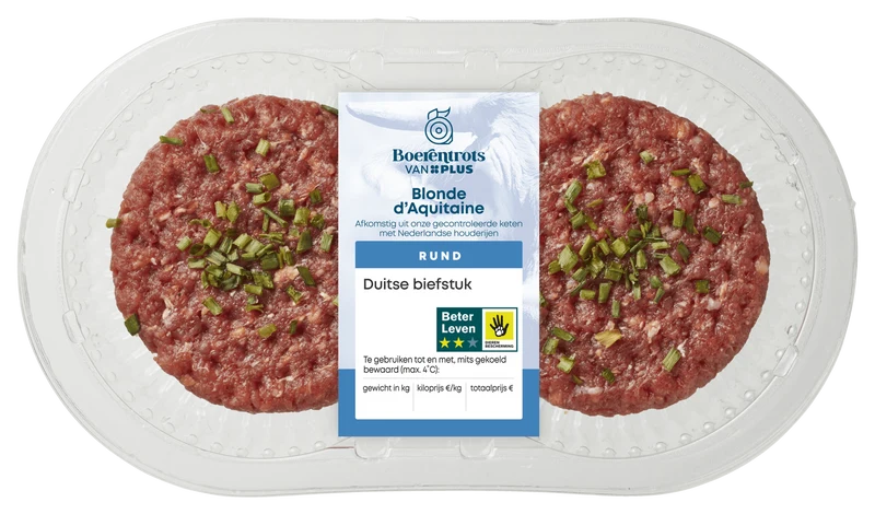 Boerentrots Duitse biefstuk 2 stuks