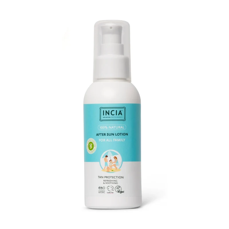 Incia Natuurlijke Aftersun Lotion Kalmerend & Verkoelend 100 ml
