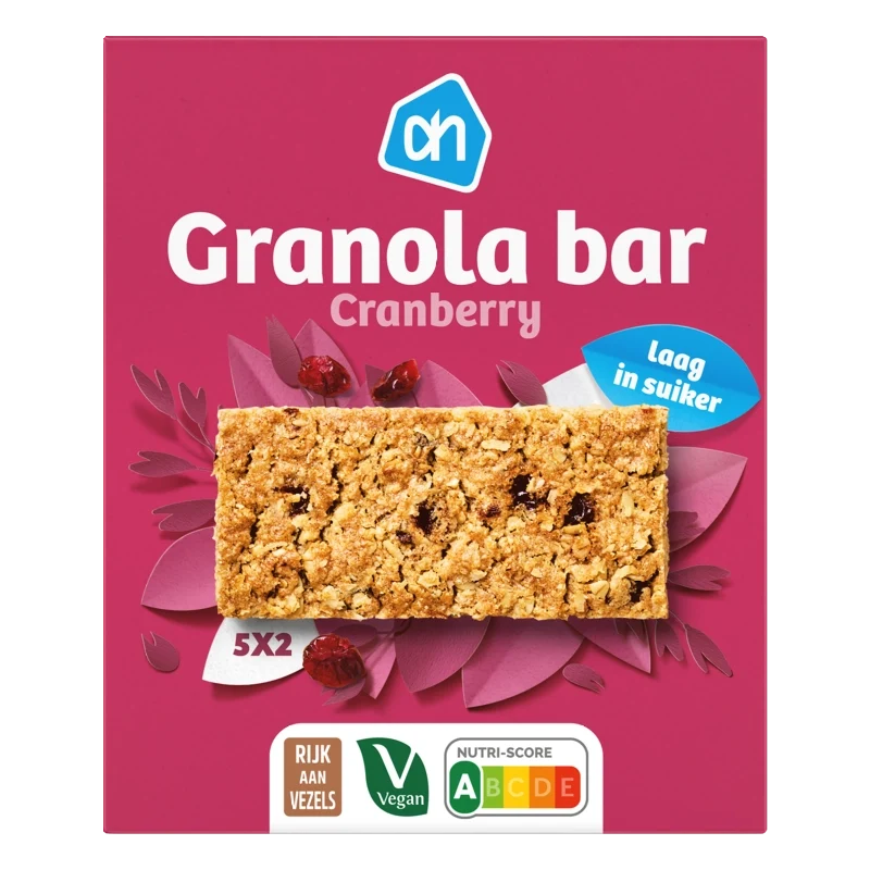 Granola bar cranberry