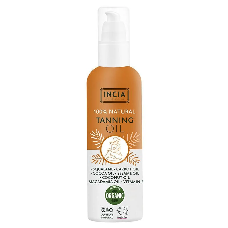 Incia 100% Natural Tanning Oil 150 ml