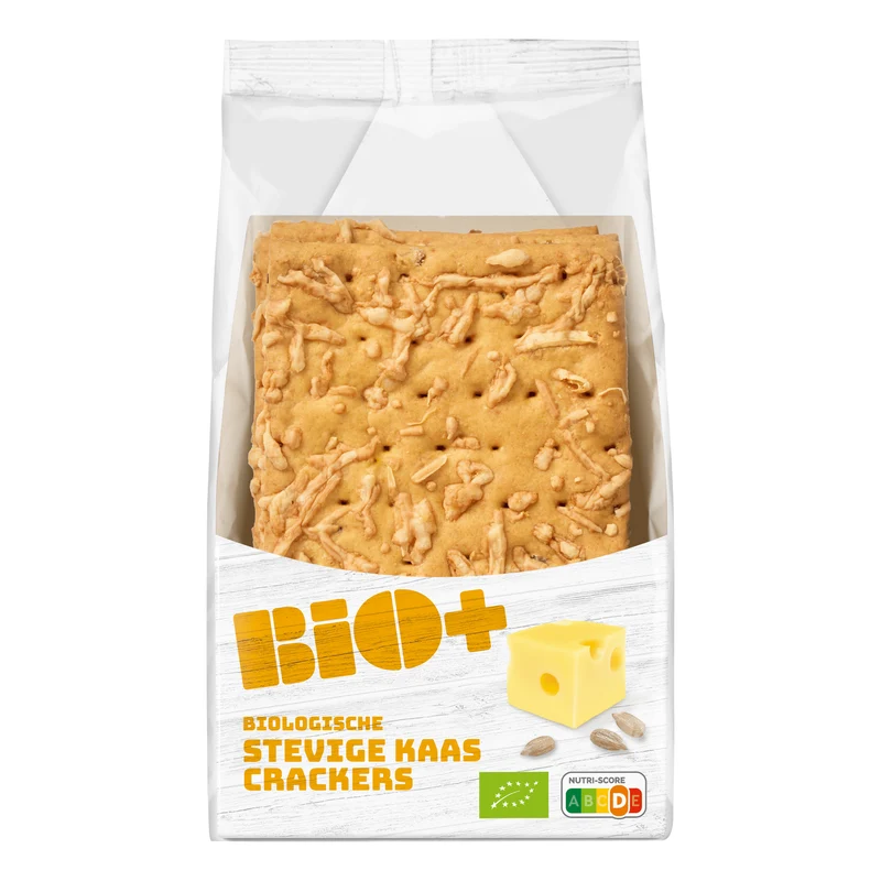 BIO+ Stevige Crackers kaas
