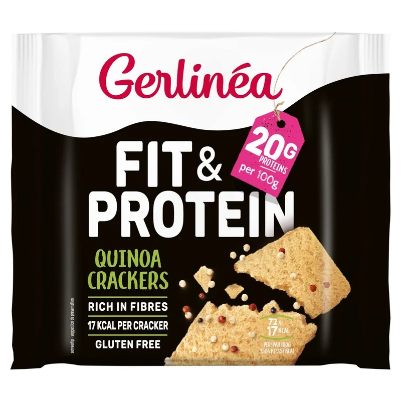 Gerlinea Fit & Protein Quinoa Crackers 100 gram