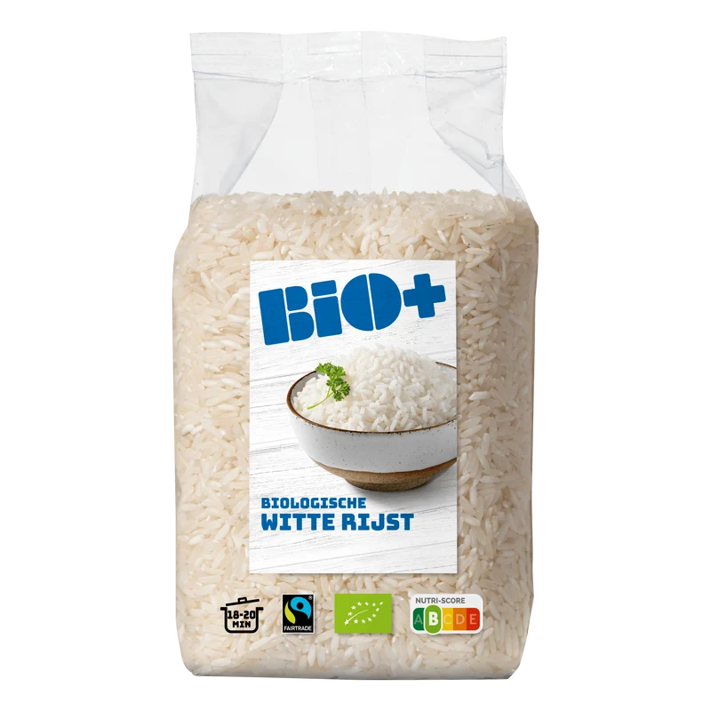 BIO+ Witte rijst
