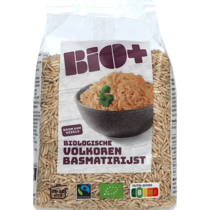BIO+ Volkoren basmatirijst