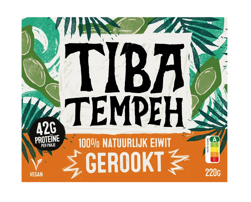 Tiba Tempeh Blok gerookt