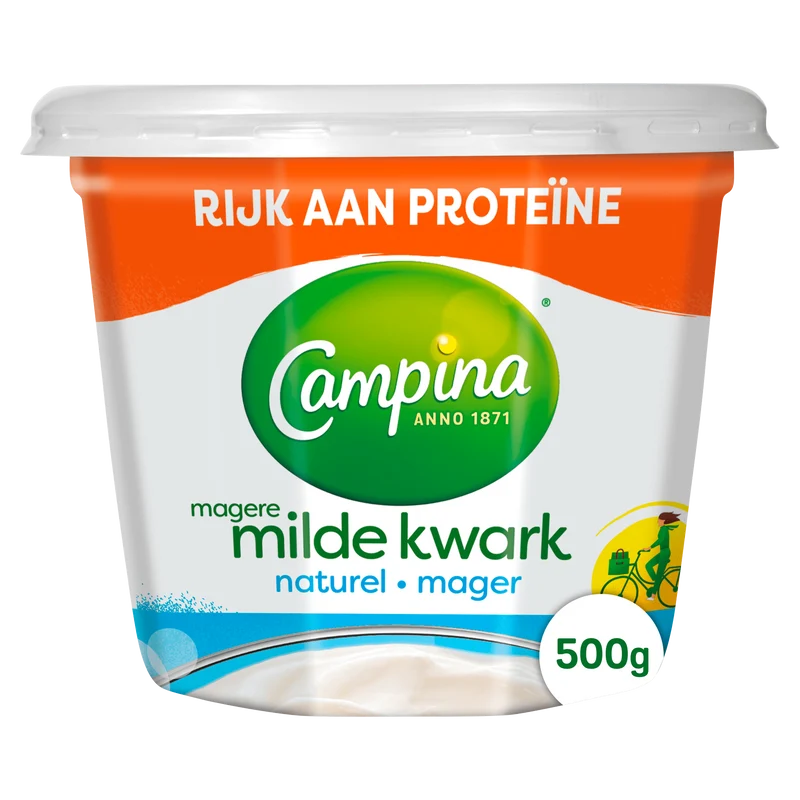 Campina Magere kwark naturel