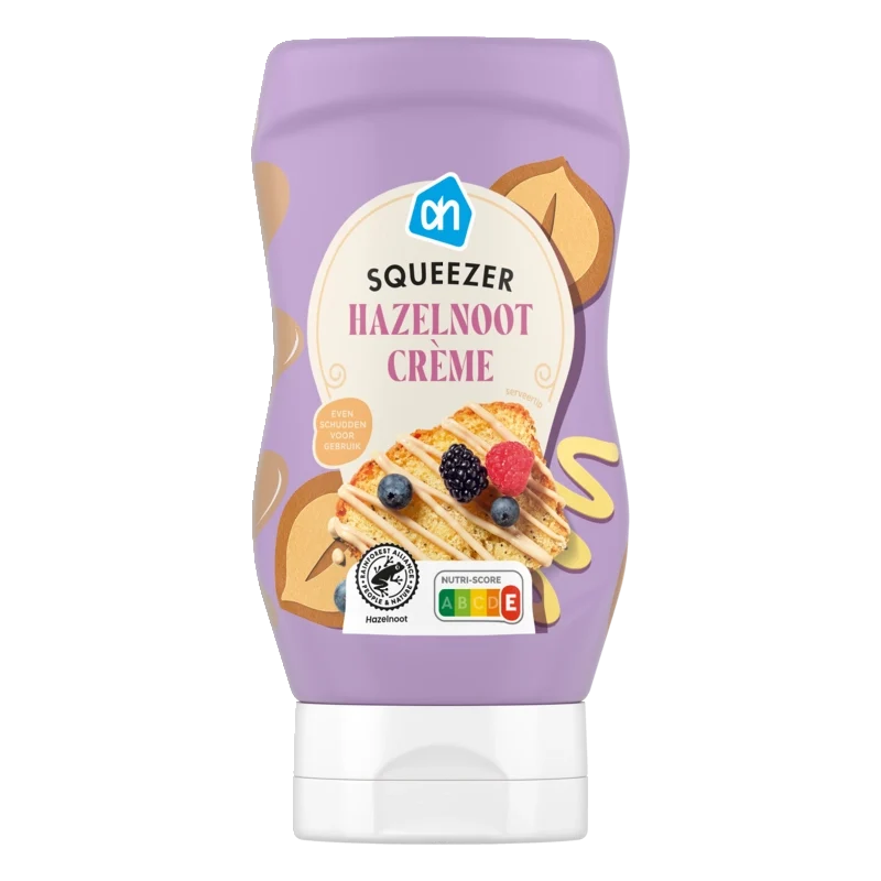 Squeezer hazelnoot creme