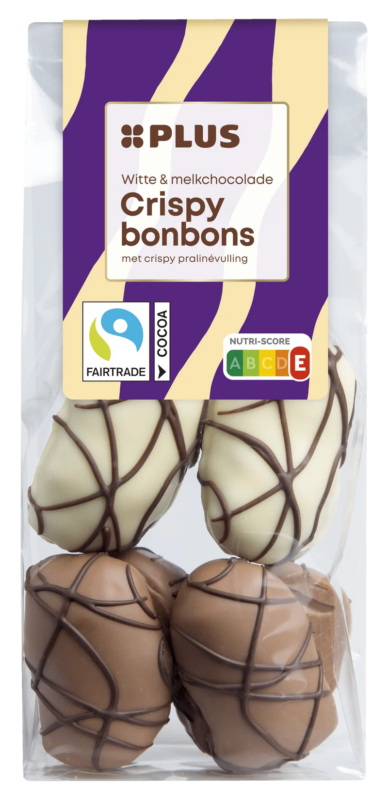 Crispy chocolade pralines melk