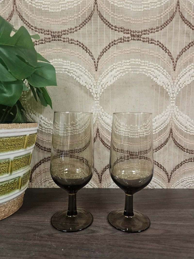 Luminarc rookglas tulpvorm set van 2