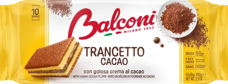 Balconi Trancetto magere cacao