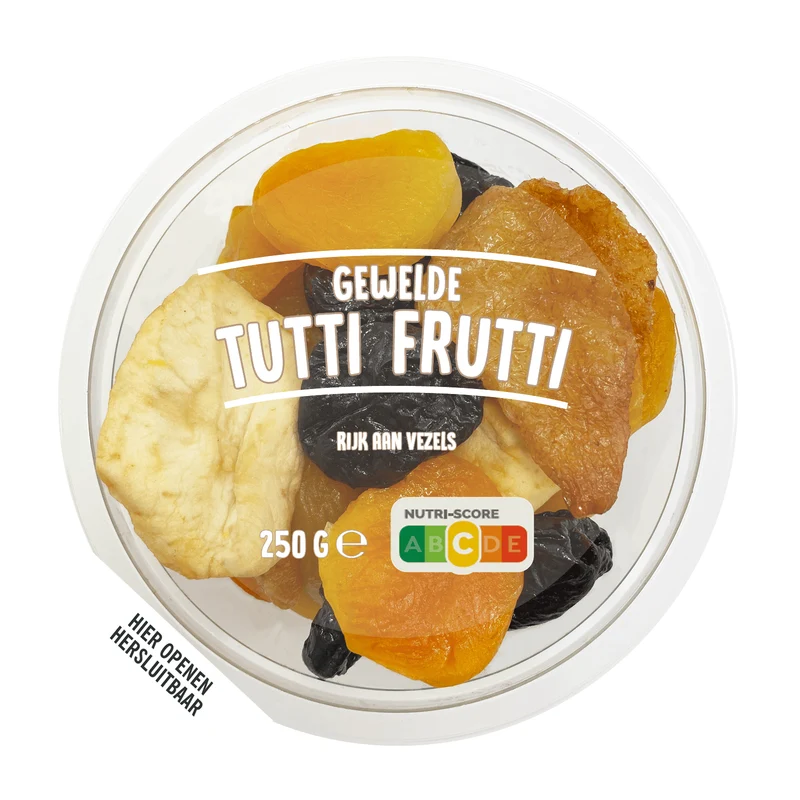 Neutraal Tutti frutti