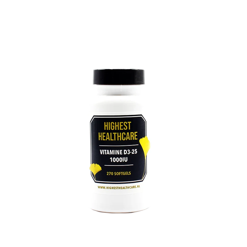 Highest Healthcare Vitamine D3 25 270 capsules
