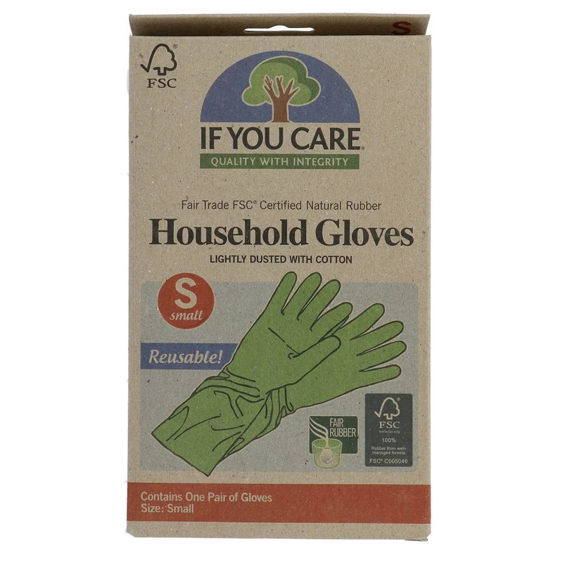 If You Care Huishoudhandschoenen - FSC rubber - Small 1 pr
