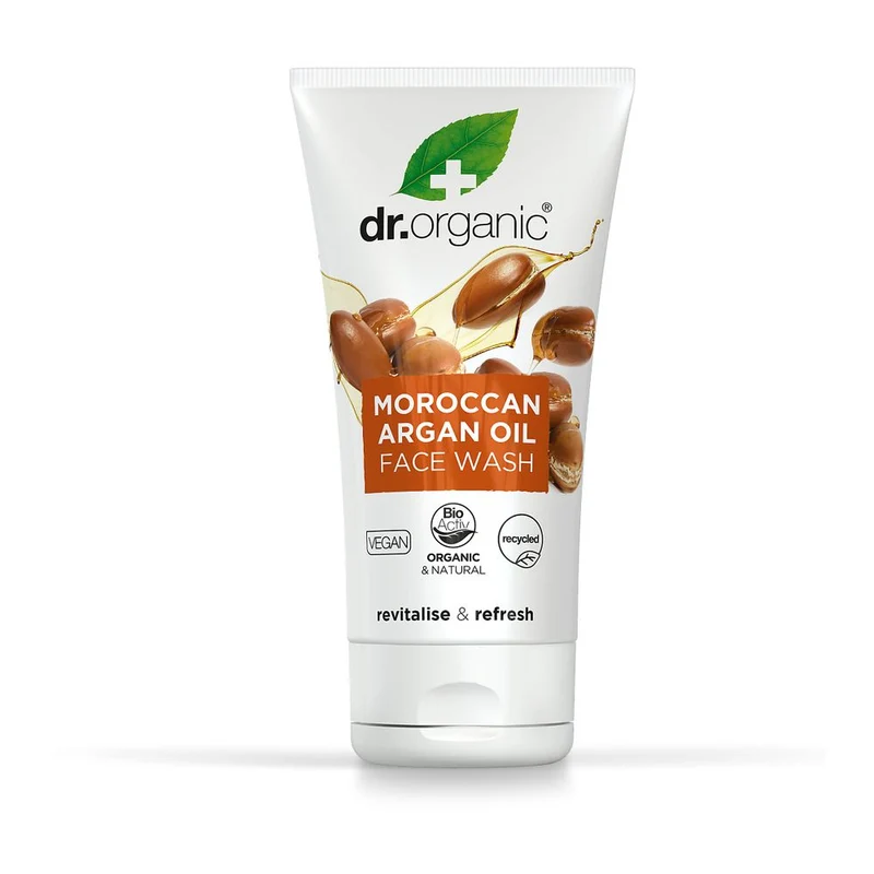 Dr Organic Moroccan Argan Oil Creamy Face Wash 150 ml