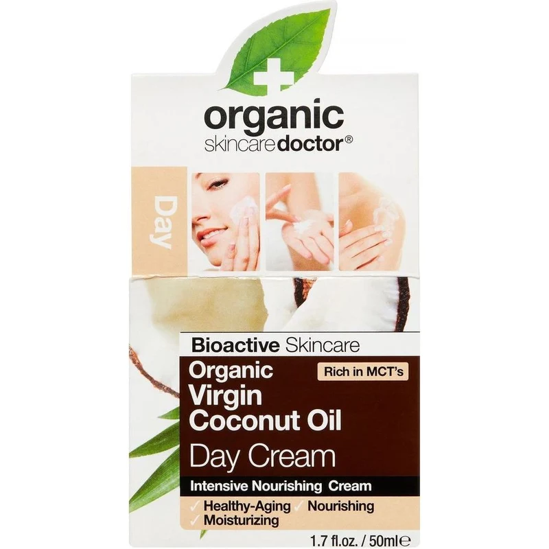 Dr Organic Virgin Coconut Oil Day Cream 50 ml