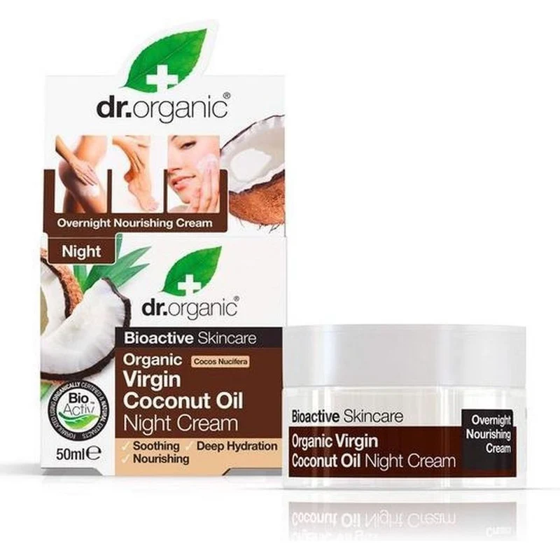Dr Organic Virgin Coconut Oil Night Cream 50 ml