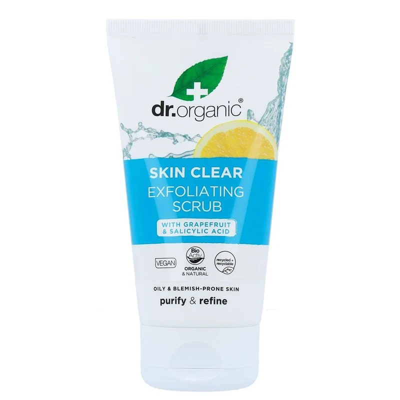 Dr. Organic Scrub Skin Clear Exfoliating 150 ml