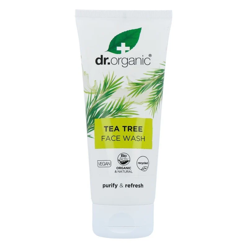 Dr. Organic Face Wash Tea Tree 200 ml