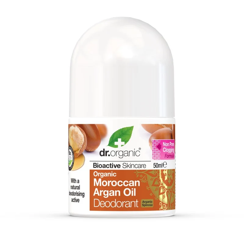 Dr. Organic Deodorant Morrocan Argan Oil 50 ml
