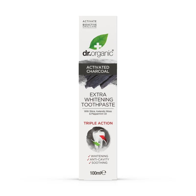 Dr. Organic Tandpasta Charcoal 100 ml