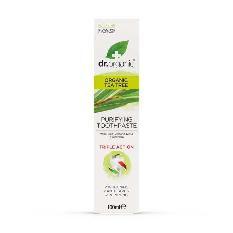 Dr. Organic Tandpasta Tea Tree 100 ml