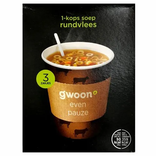 Gwoon Cup of Soup Beef 42g