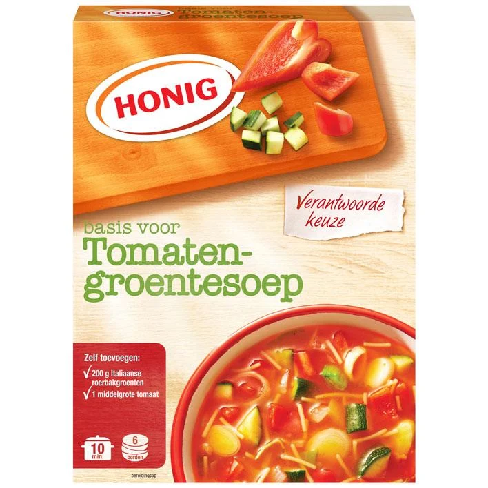 Honig Tomato Vegetable Soup 90g