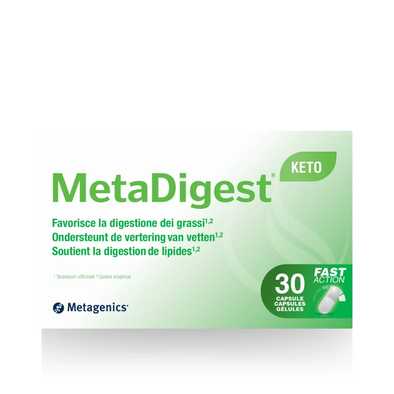 Metagenics Metadigest keto 30 capsules