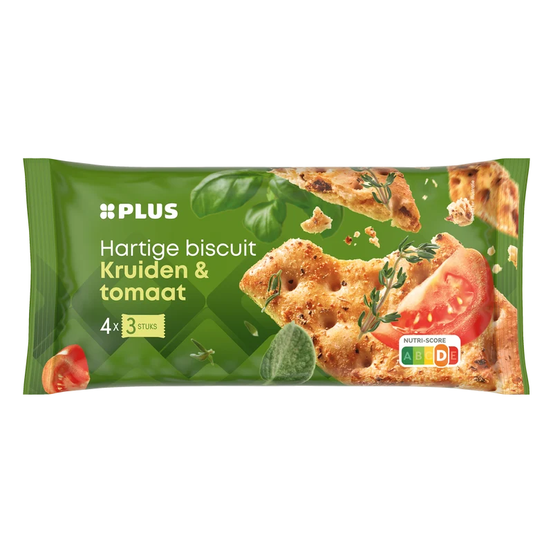 Hartige biscuits Italiaanse kruiden