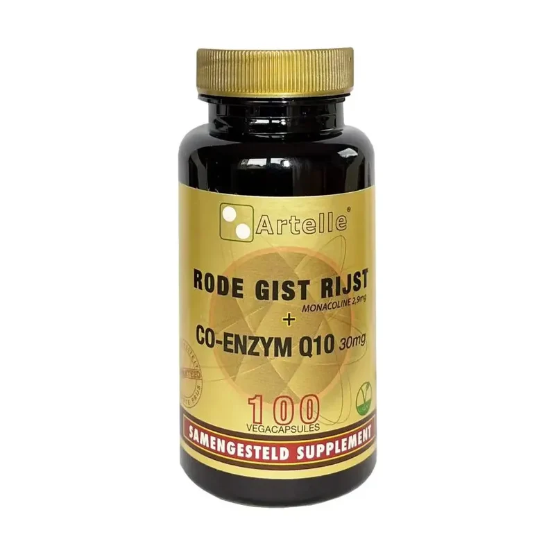 Artelle Rode gist rijst 100 mg Q10 30 mg