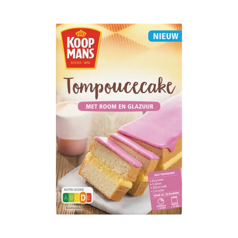 Koopmans Tompoucecake