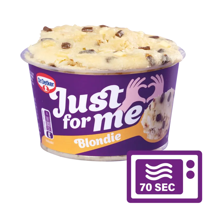 Dr. Oetker Just for me blondie mini cake