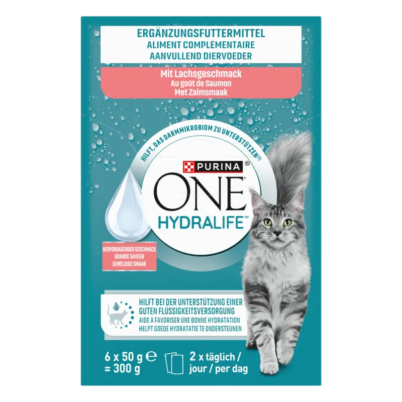 Purina ONE Hydralife met zalmsmaak