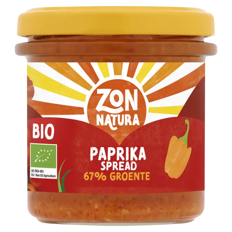 Zonnatura Groentespread paprika