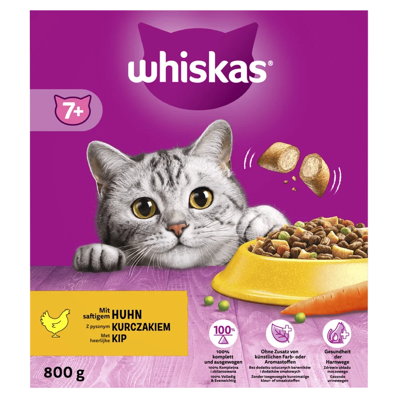 Whiskas Droog Senior Kip