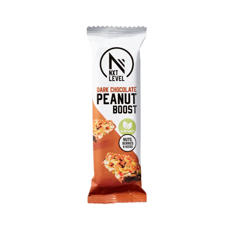 NXT Level Peanut boost dark chocolate