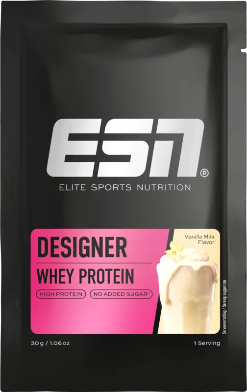 ESN Designer whey protein vanilla milk
