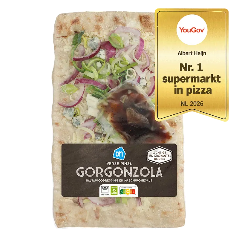 Verse pinsa gorgonzola