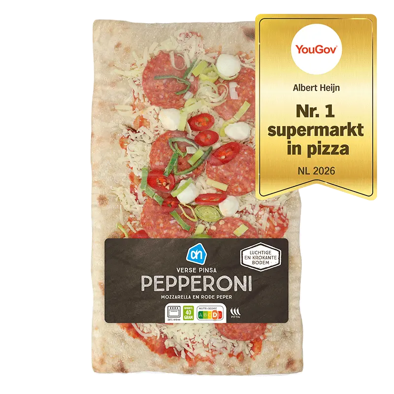 Verse pinsa pepperoni