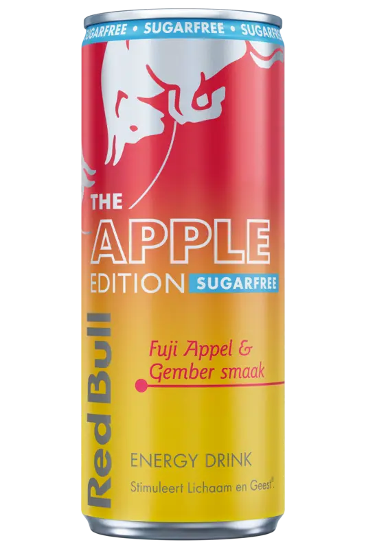 Red Bull Fuji appel sugarfree
