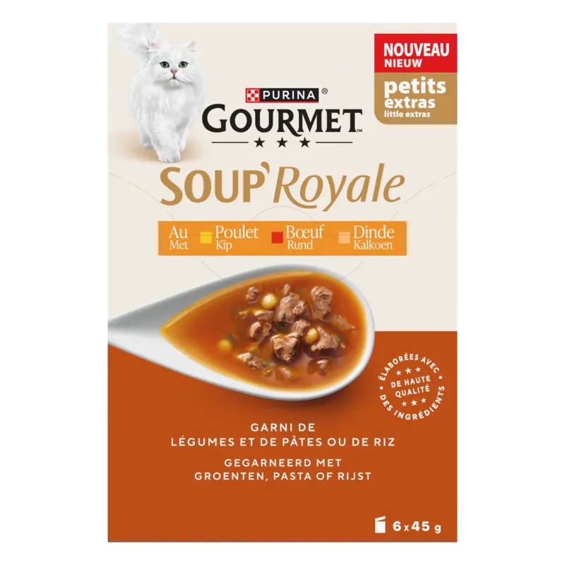 Gourmet Soup royale kip of rund of kalkoen