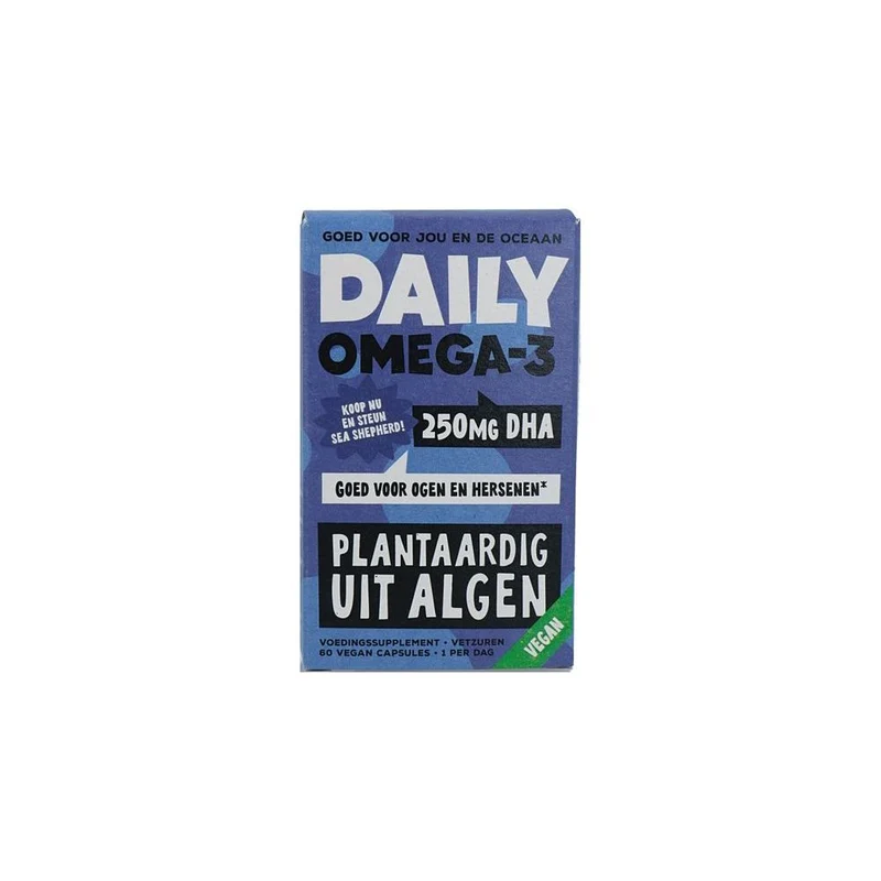 Daily Omega-3 250mg DHA Vegan Capsules 60 vcp