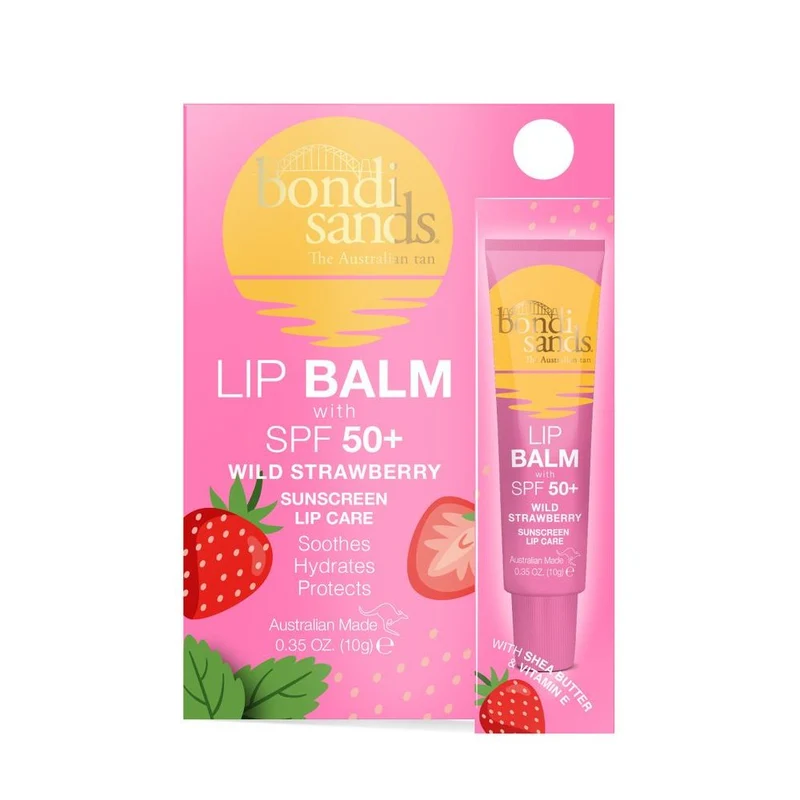 Bondi Sands Sunscreen Lip Balm SPF 50+ Strawberry 10 gram