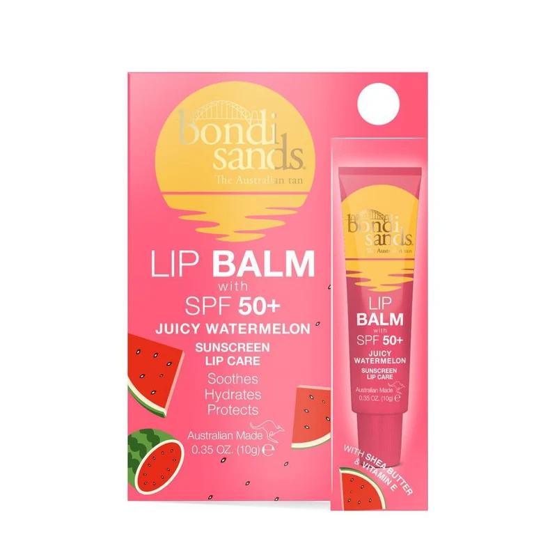 Bondi Sands Sunscreen Lip Balm SPF 50+ Juicy Watermelon 10 gram