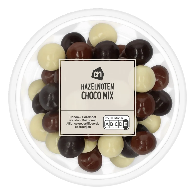 Hazelnoten choco mix