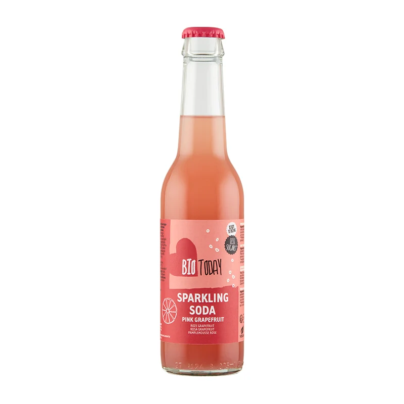 Bio Today Sparkling Soda Roze Grapefruit 275 ml