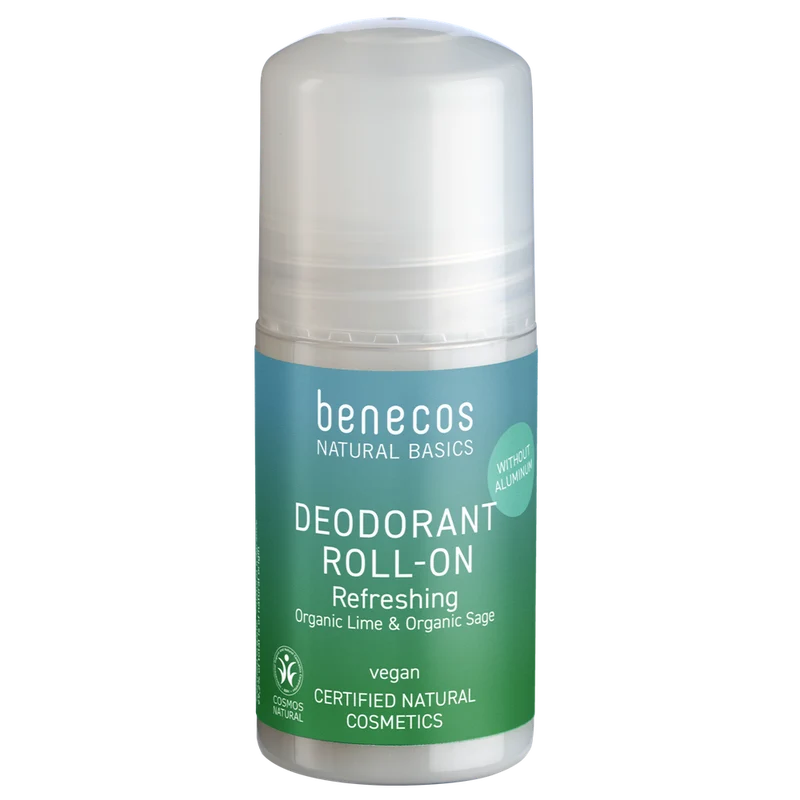 Benecos Natural Basics Deo Roll-On Refreshing Organic Clary Sage Water 50 ml