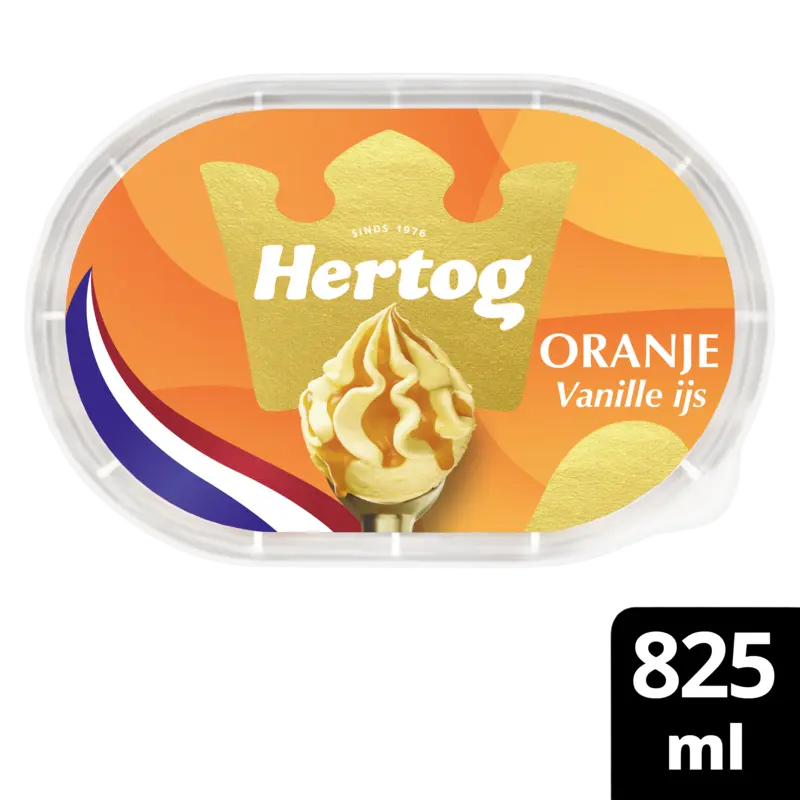 Hertog Oranje vanille ijs